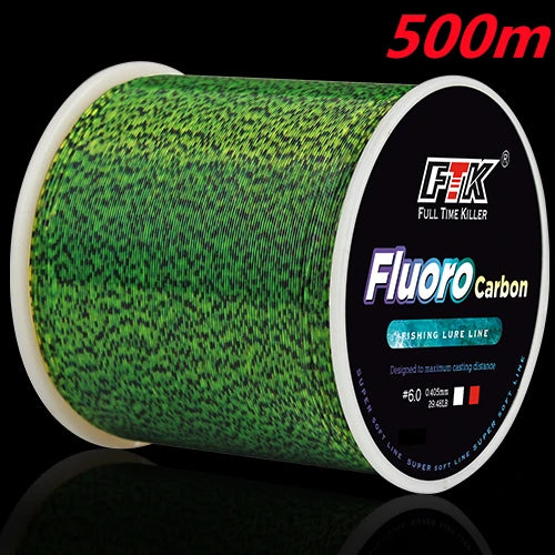 Premium Fluorocarbon Fishing Line 300-500m