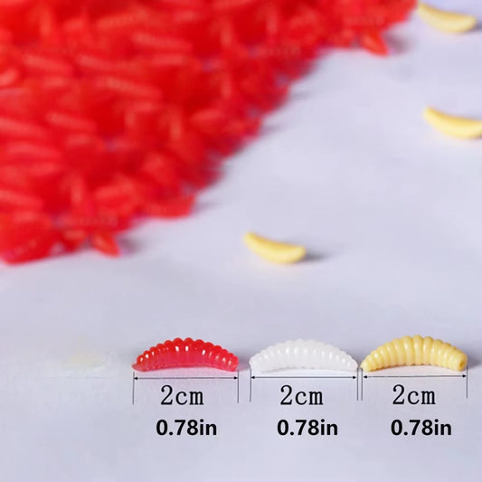 Leurre Souple Vers Artificiel 2cm - Appât Réaliste 0.4g – OUTILS DE PECHE – Oceanis Gear