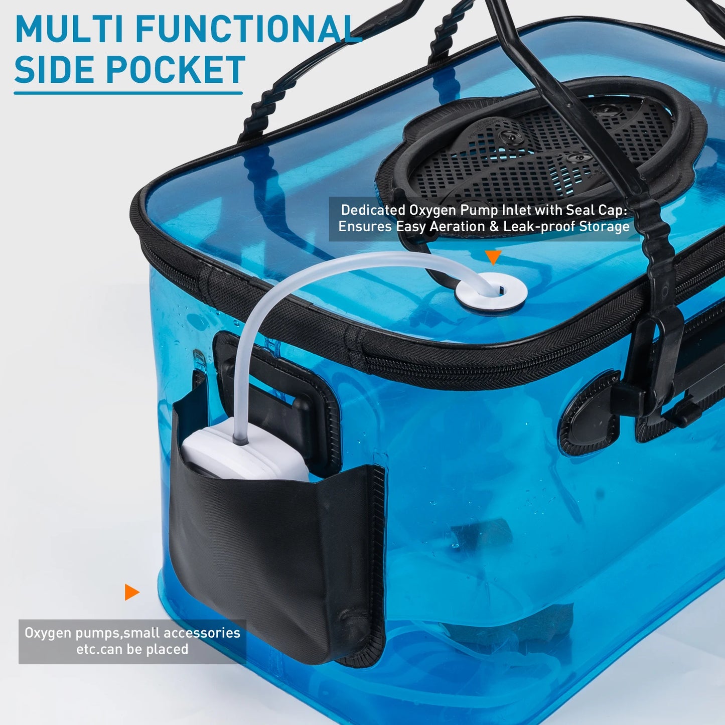 Seau Pêche Pliable 6 Gallons – Accessoires de pêche – Oceanis Gear