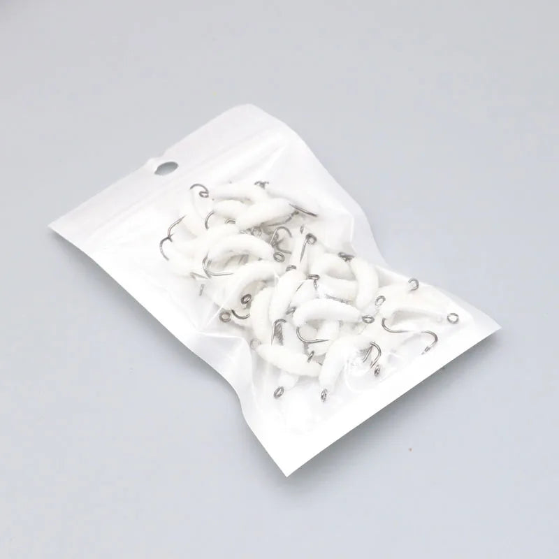 Appâts Asticots Souples en Silicone