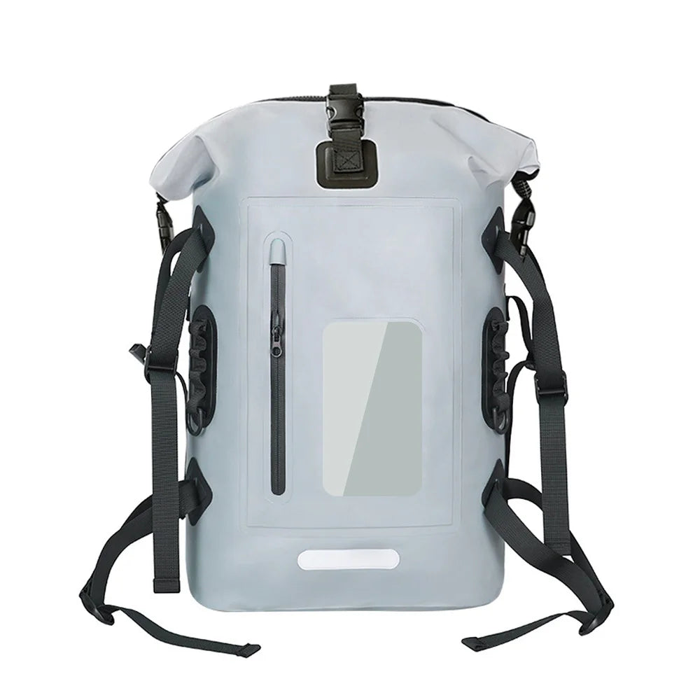 Sac Dos Étanche 30L Pêche - Imperméable Multifonction PVC – SACS DE PECHE – Oceanis Gear