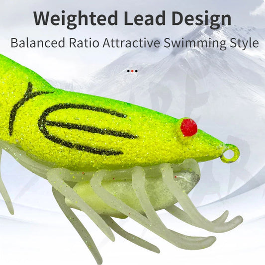 Leurres Crevette à Hochet - 8 pièces