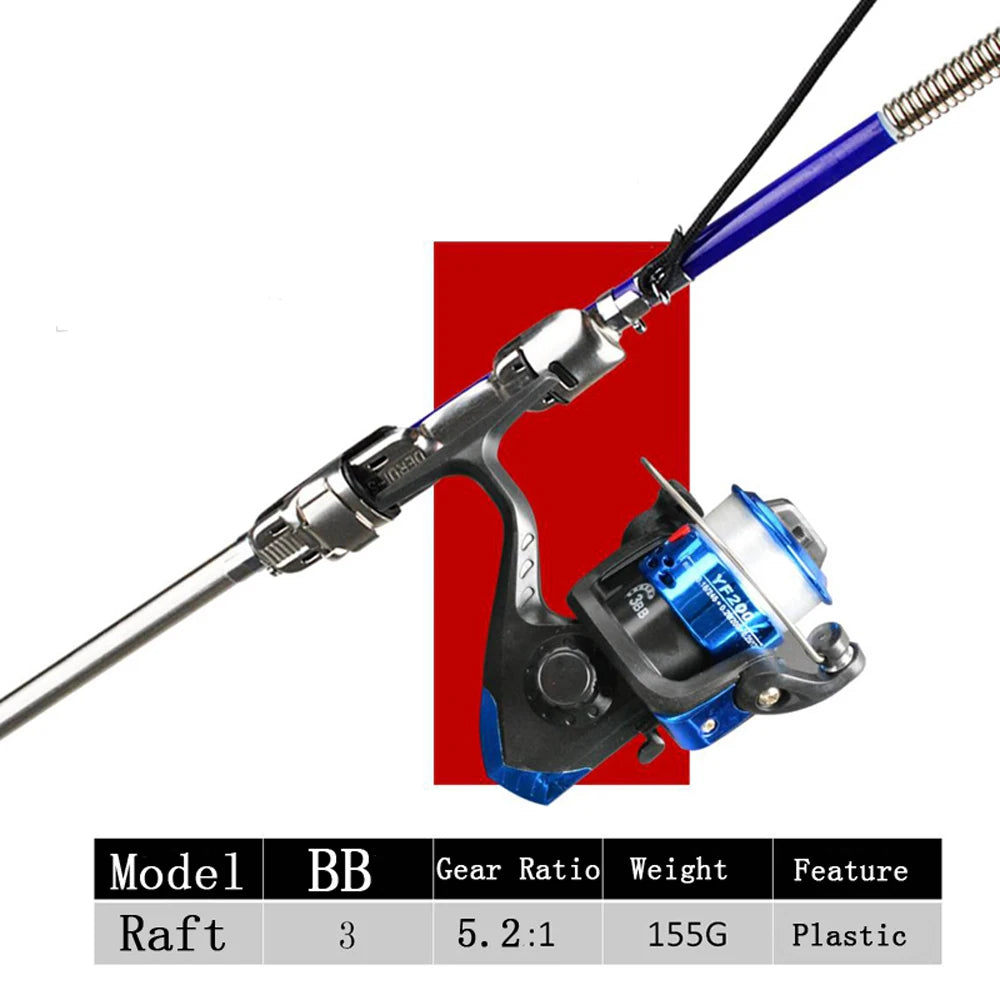 Premium Automatic Spring Fishing Rod & Reel Combo