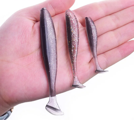 Leurres Souples Queue T Silicone - Ver Artificiel 50-95mm – Leurres de pêche – Oceanis Gear