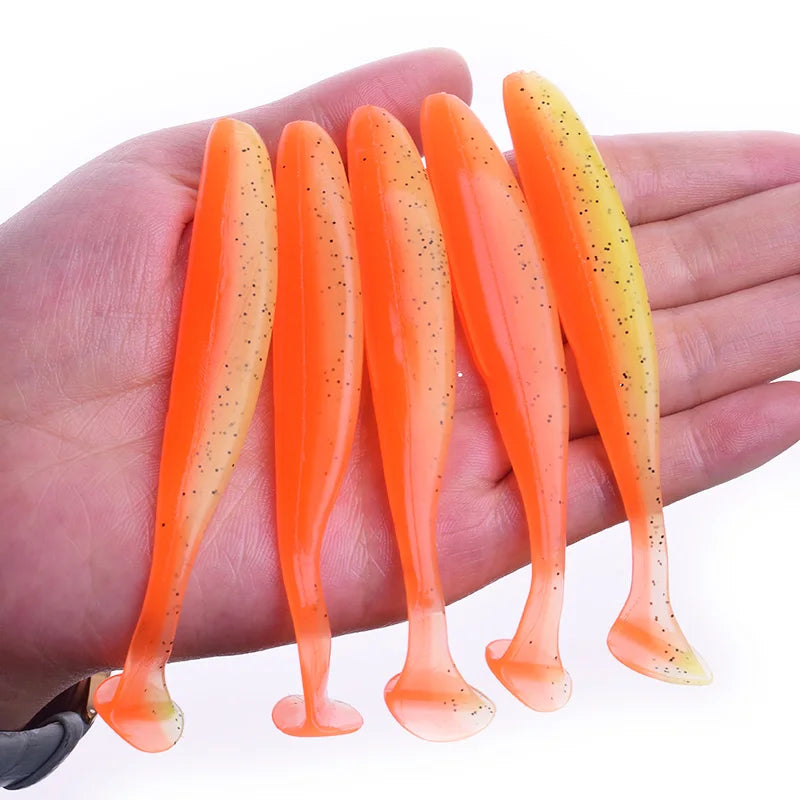 Leurres Souples Queue T Silicone - Ver Artificiel 50-95mm – Leurres de pêche – Oceanis Gear