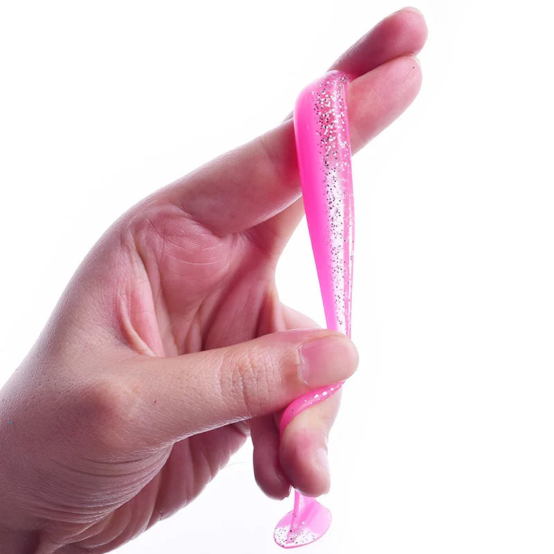 Leurres Souples Queue T Silicone - Ver Artificiel 50-95mm – Leurres de pêche – Oceanis Gear