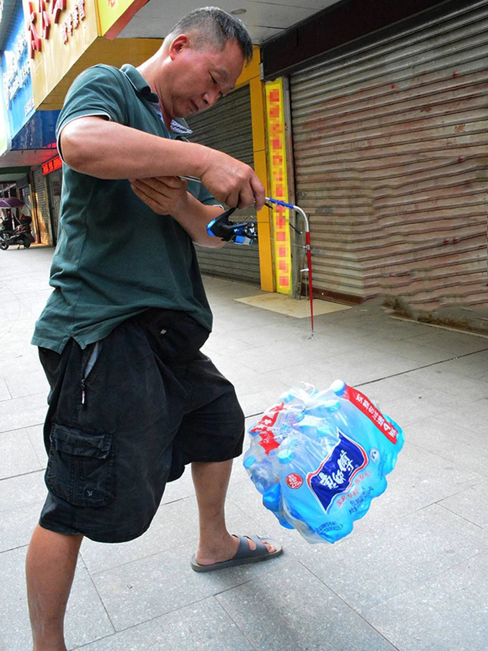 Premium Automatic Spring Fishing Rod & Reel Combo