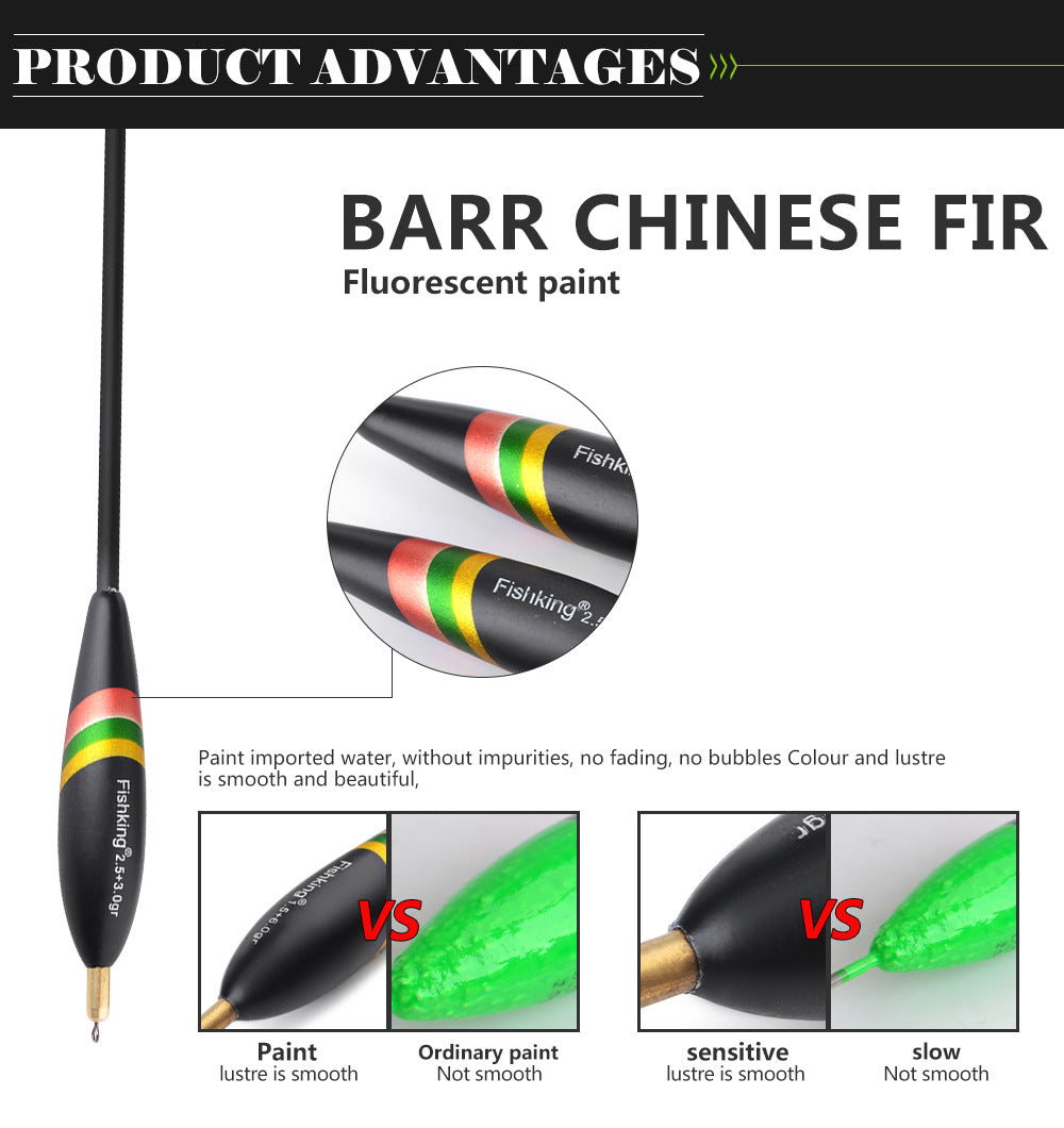 Flotteur avec chemise en bois. – Flotteurs de pêche – Oceanis Gear