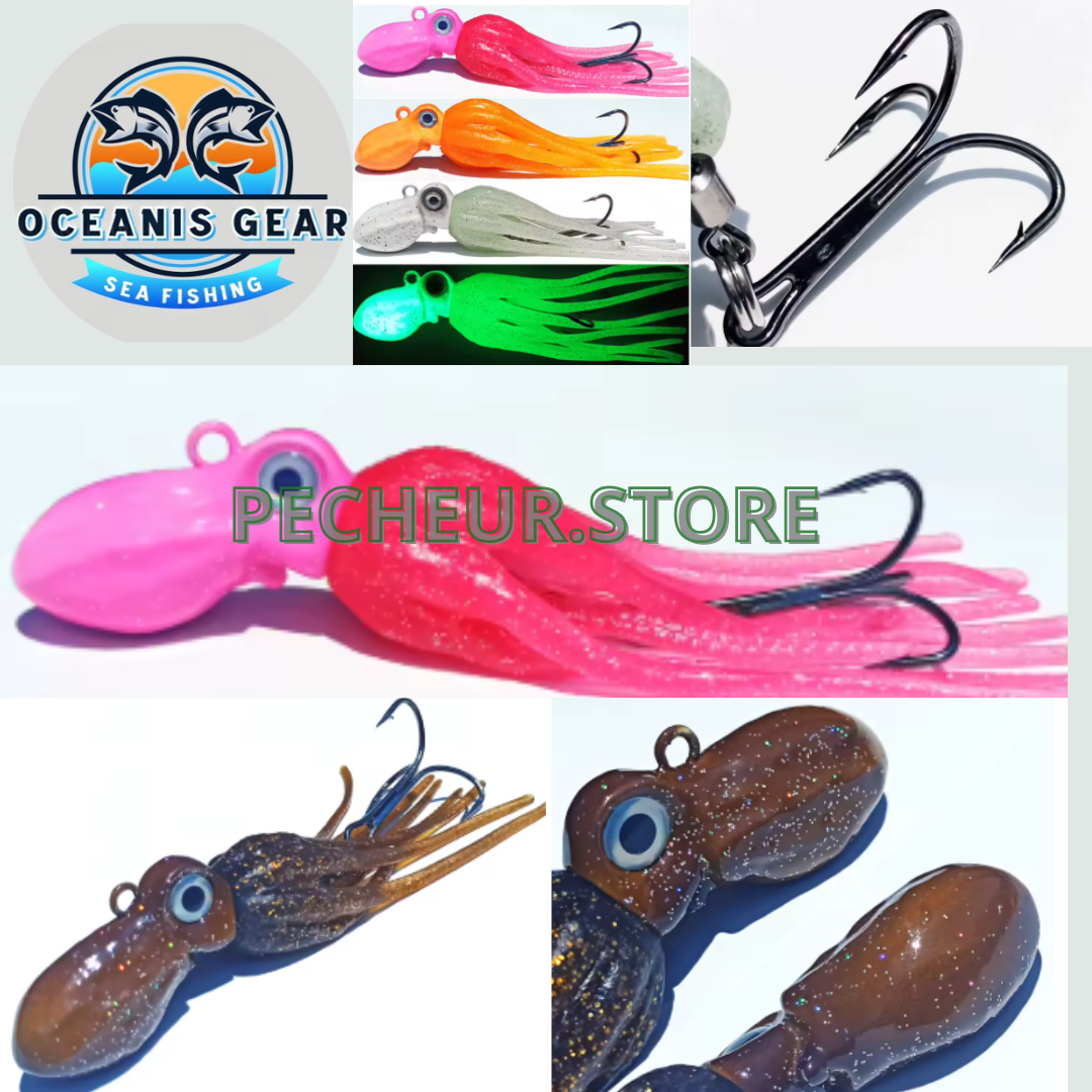 Leurre Poulpe Lumineux Traîne