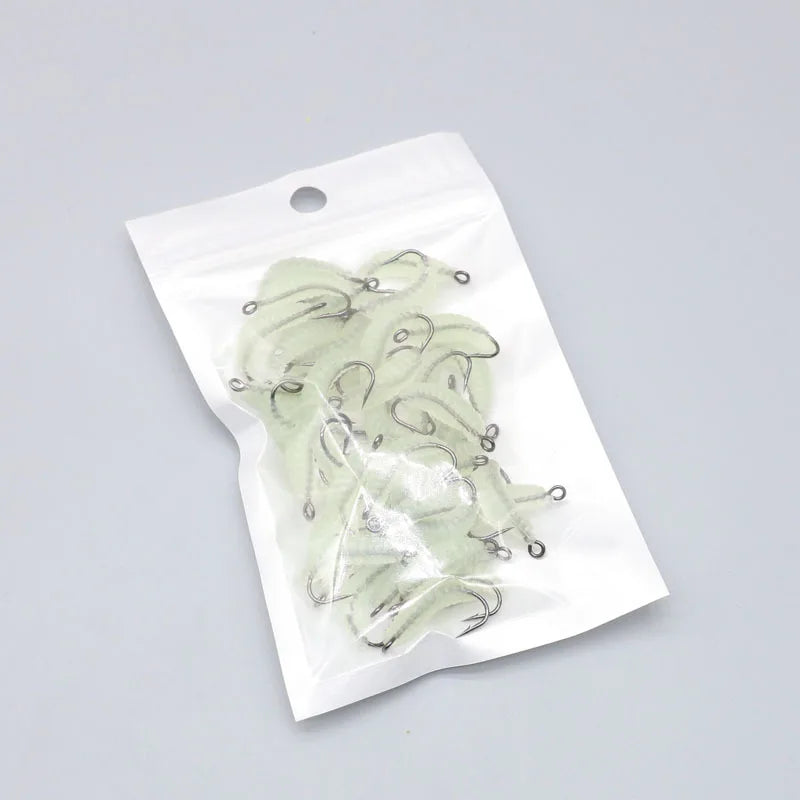 Appâts Asticots Souples en Silicone