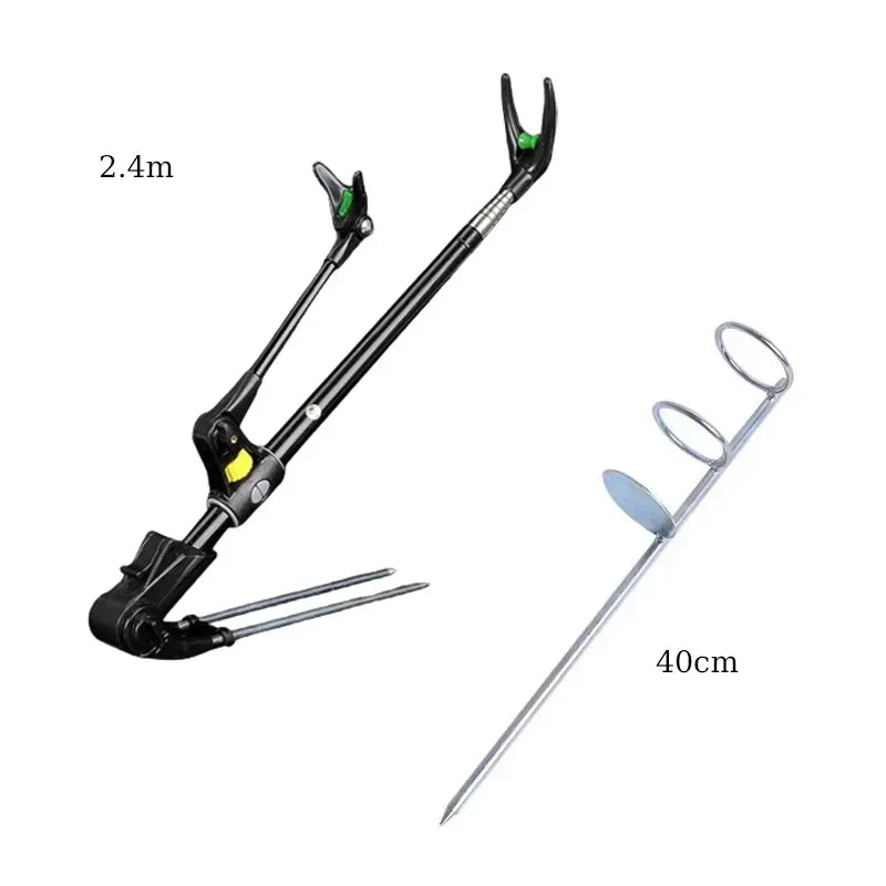 Support Canne Pêche Télescopique - Porte-Canne Robuste 2.4m – Accessoires de pêche – Oceanis Gear