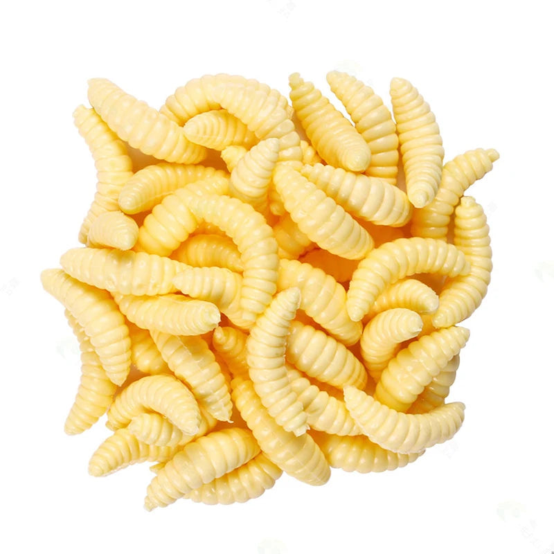 Leurres Souples Silicone Ver Pain - Lot 50/100/200 pcs – Leurres de pêche – Oceanis Gear