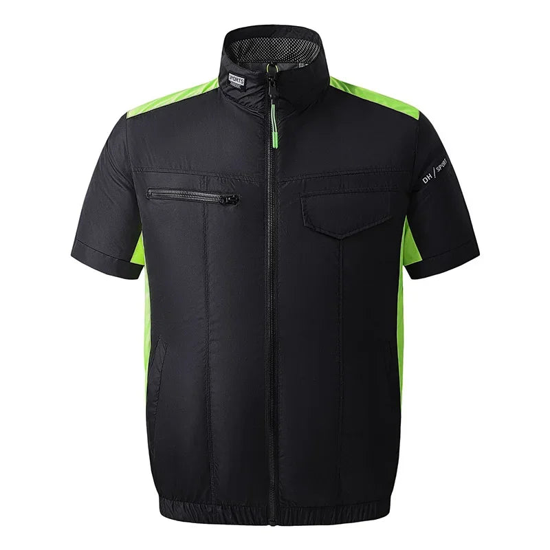 Gilet Refroidissement USB Été - 2 Ventilateurs Climatisé – VESTE DE PECHE – Oceanis Gear