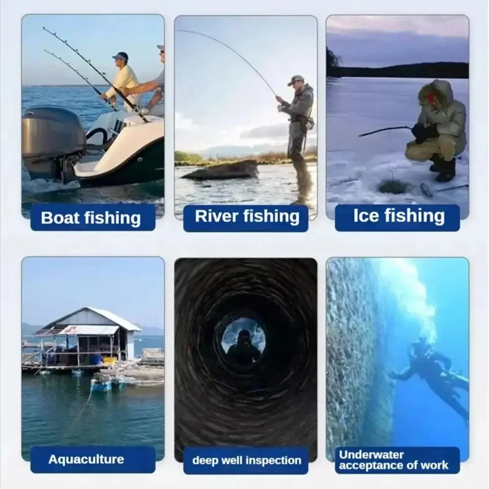 Caméra de détection de poissons haute définition avec écran HD – DETECTEURS DES POISSONS – Oceanis Gear