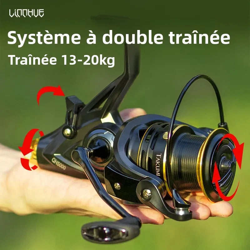 Premium Carp Fishing Reel QH3000-9000 20kg Drag – Cannes à pêche – Oceanis Gear
