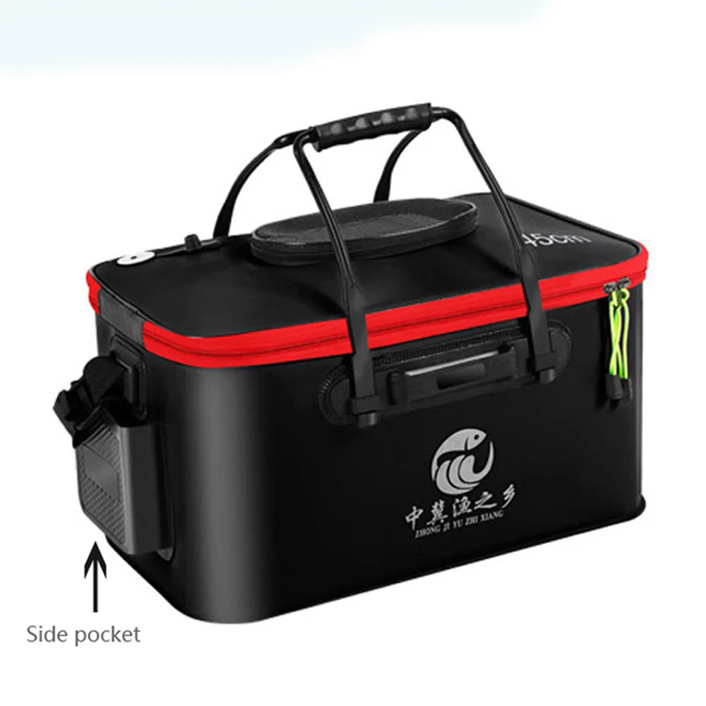 Seau Pêche Pliable EVA - Portable avec Poignée Ergonomique – SACS DE PECHE – Oceanis Gear