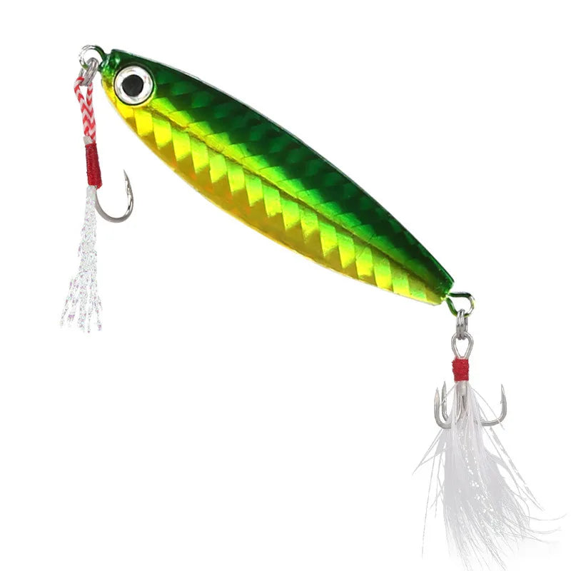 Leurre Cuillère Métal – Appât Jigging Lent Multi-Poids