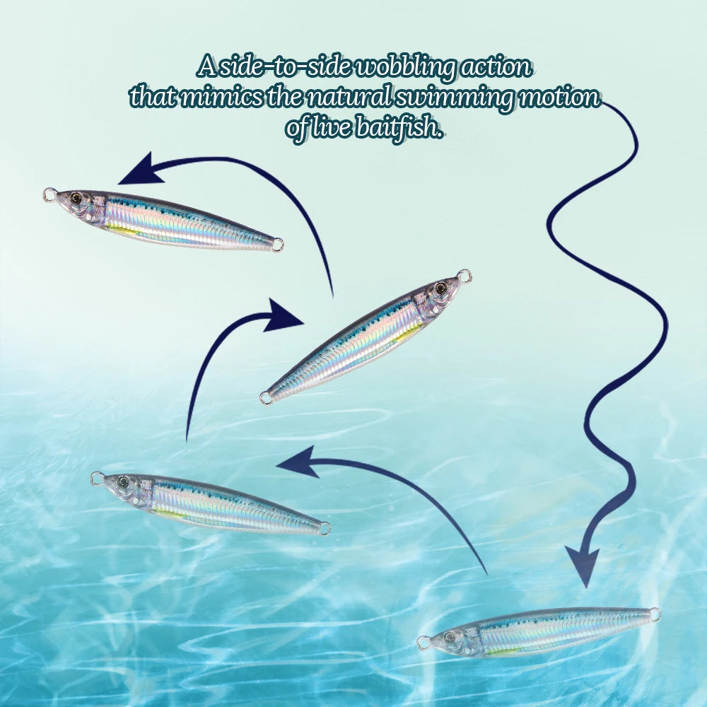 leurre métallique imprimé en 3D – Leurres de pêche – Oceanis Gear