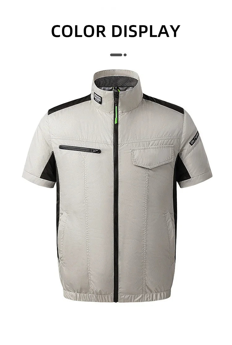 Gilet Refroidissement USB Été - 2 Ventilateurs Climatisé – VESTE DE PECHE – Oceanis Gear