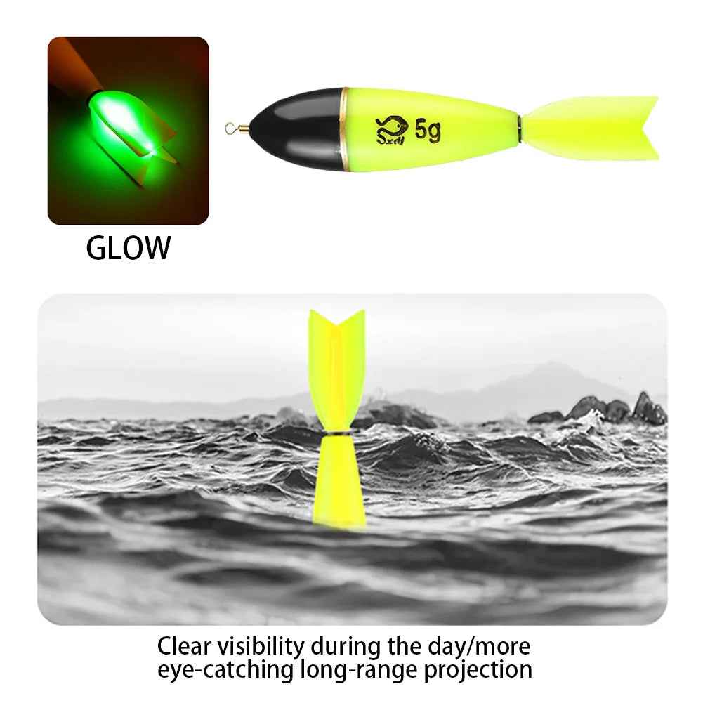 Flotteurs LED Lumineux Pêche - Haute Visibilité 1 à 5 Pièces – Flotteurs de pêche – Oceanis Gear