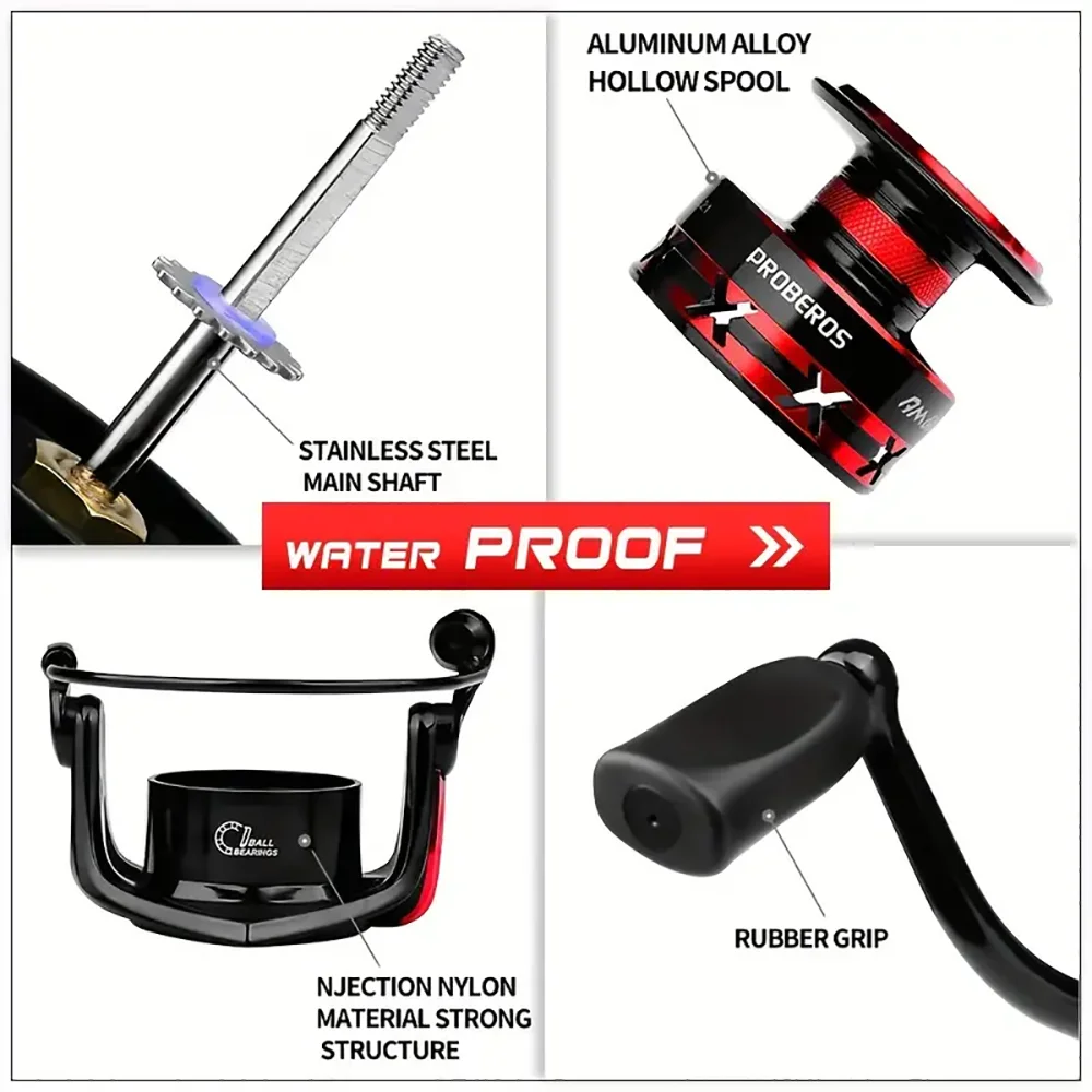 Moulinet OCEANIS GEAR 5.2:1 - Bobine Métal 1000-6000