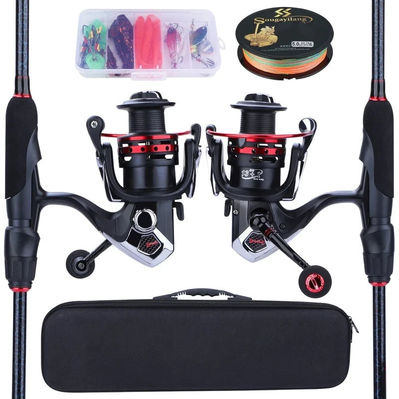 Kit Complet Pêche Portable Pro - Canne Télescopique