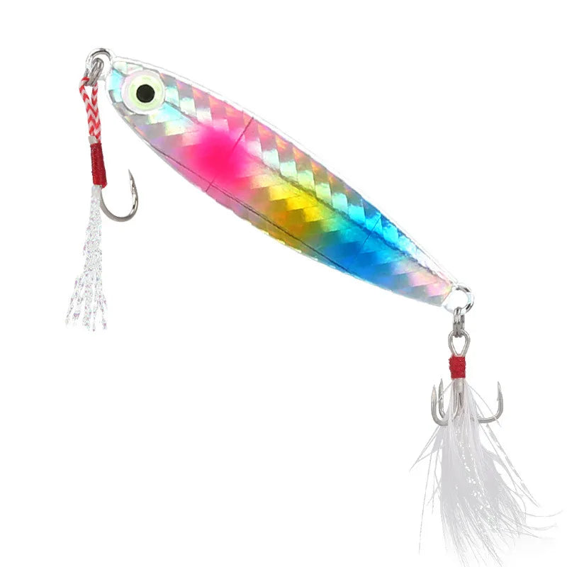 Leurre Cuillère Métal – Appât Jigging Lent Multi-Poids