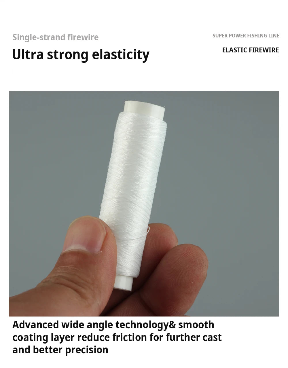 FTK 250M Ligne élastique résistante Firewire 0,2 mm. – OUTILS DE PECHE – Oceanis Gear