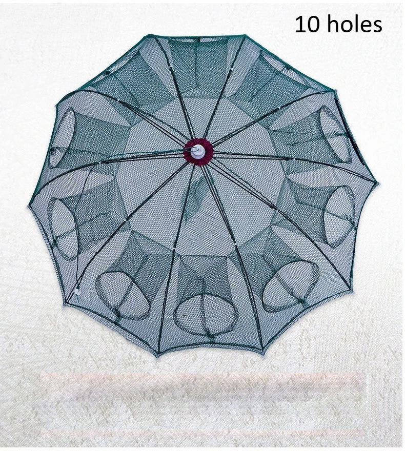 Filet de Pêche Automatique Pliable – Multi-Entrées – Accessoire de pêche – Oceanis Gear