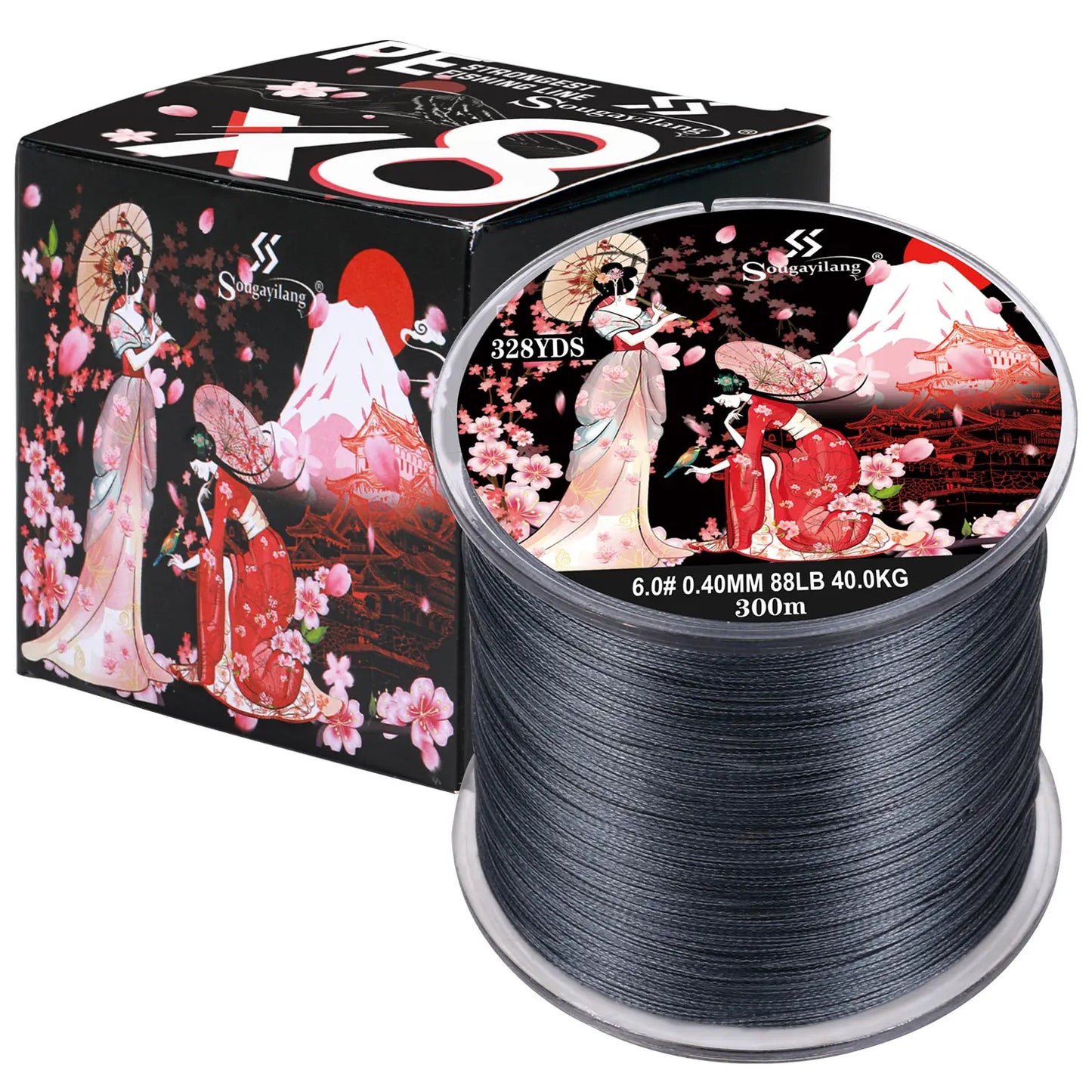 Ligne Pêche Tressée 4 Brins 22LB - Multicolore Flottante 100m – OUTILS DE PECHE – Oceanis Gear