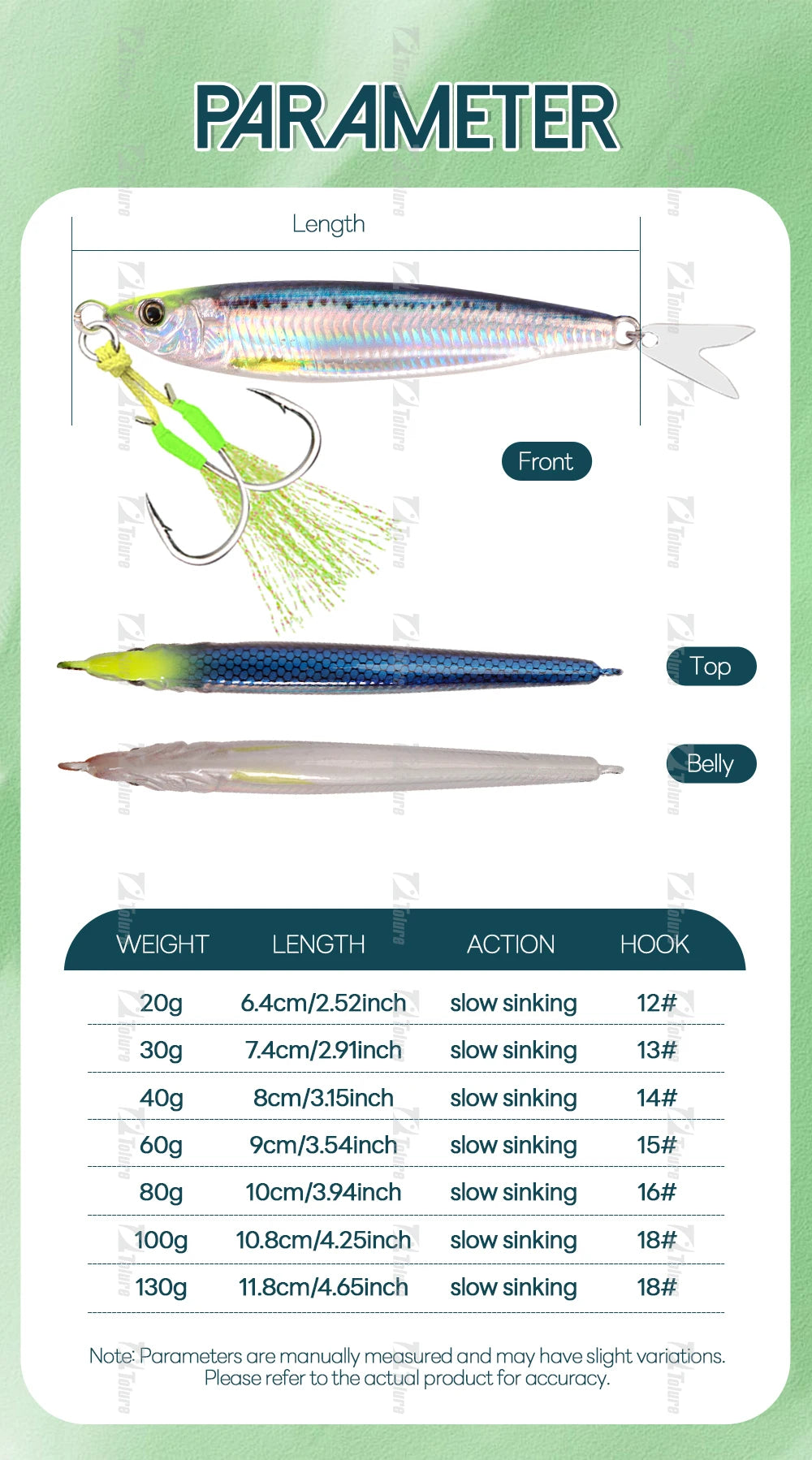 leurre métallique imprimé en 3D – Leurres de pêche – Oceanis Gear