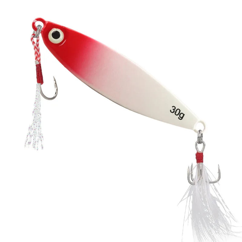 Leurre Cuillère Métal – Appât Jigging Lent Multi-Poids