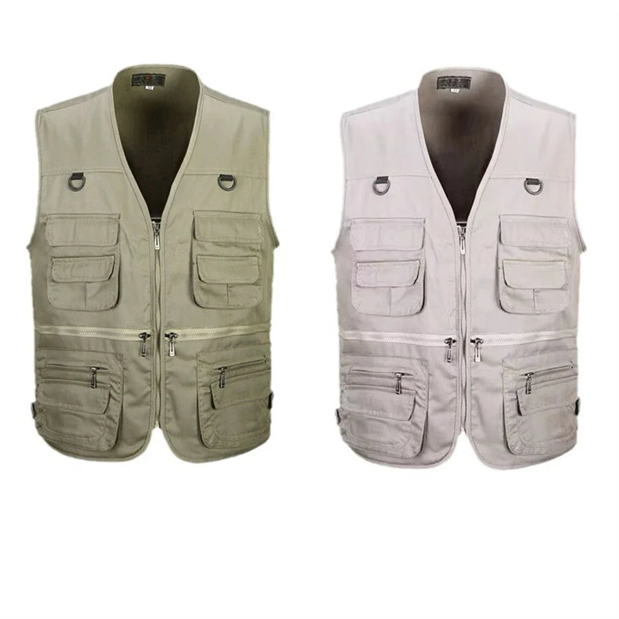 Gilet tactique de randonnée et de pêche 2026 – VESTE DE PECHE – Oceanis Gear