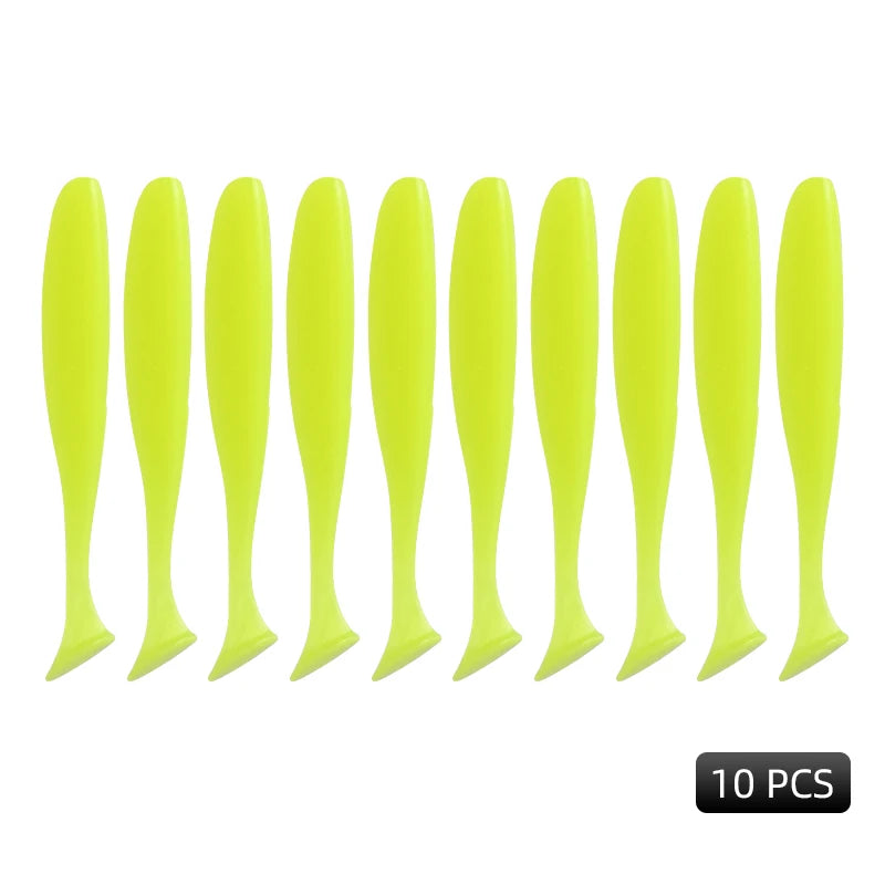 Leurres Souples Carpe Silicone - Lot 10 Pièces Multi-Tailles – Leurres de pêche – Oceanis Gear