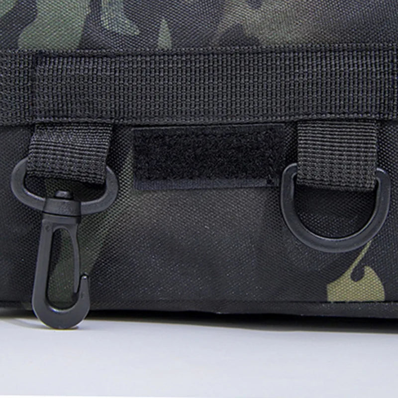 Sac Pêche Multifonctionnel Oxford - Organisateur Étanche 37cm