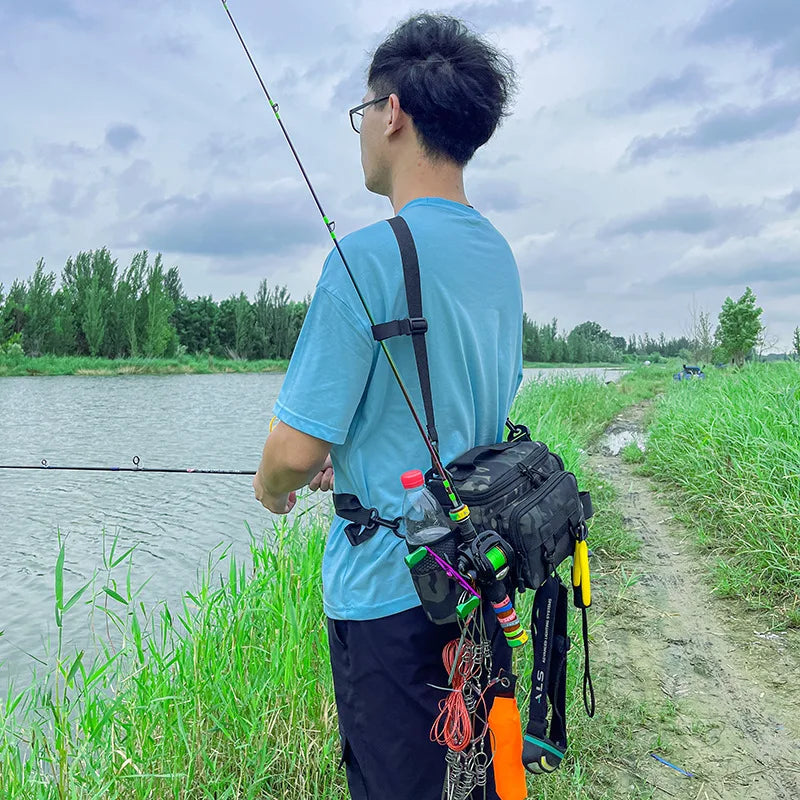 Sac Pêche Multifonctionnel Oxford - Organisateur Étanche 37cm – SACS DE PECHE – Oceanis Gear