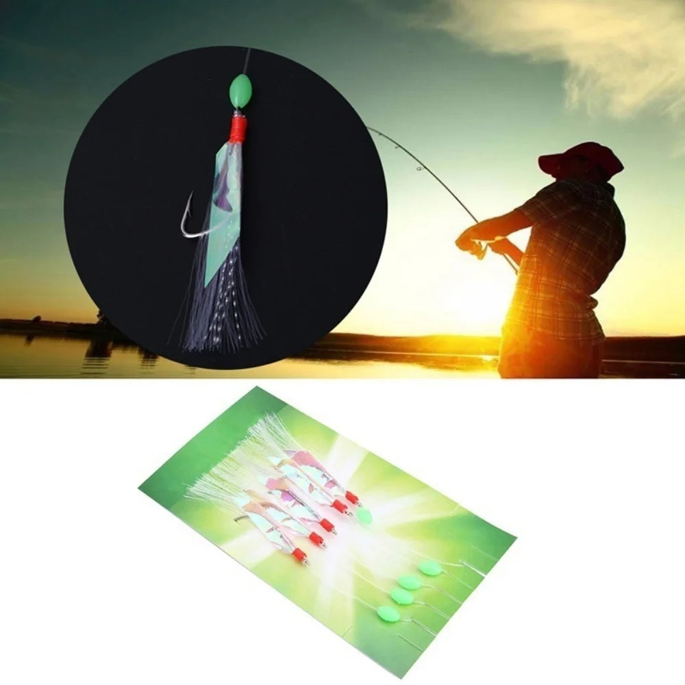 Leurres Souples Multicolores Silicone - Lot 5 Pièces Carnassiers – Leurres de pêche – Oceanis Gear