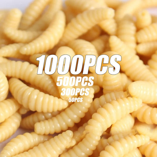 Leurres Souples Silicone Ver Pain - Lot 50/100/200 pcs – Leurres de pêche – Oceanis Gear