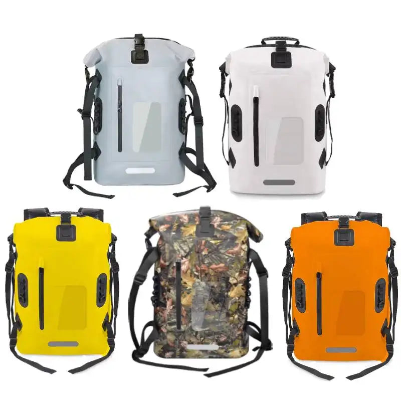 Sac Dos Étanche 30L Pêche - Imperméable Multifonction PVC – SACS DE PECHE – Oceanis Gear