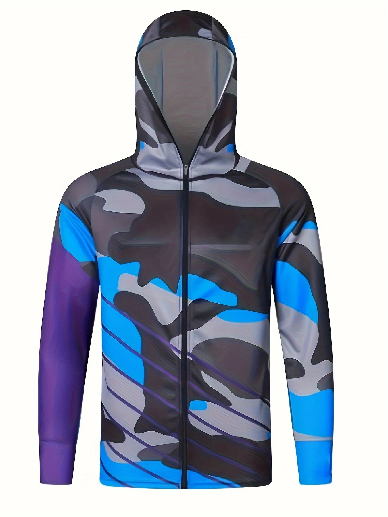 Veste Anti-UV UPF 50+ Pêche Randonnée - Protection Solaire Capuche – Vêtements de pêche – Oceanis Gear