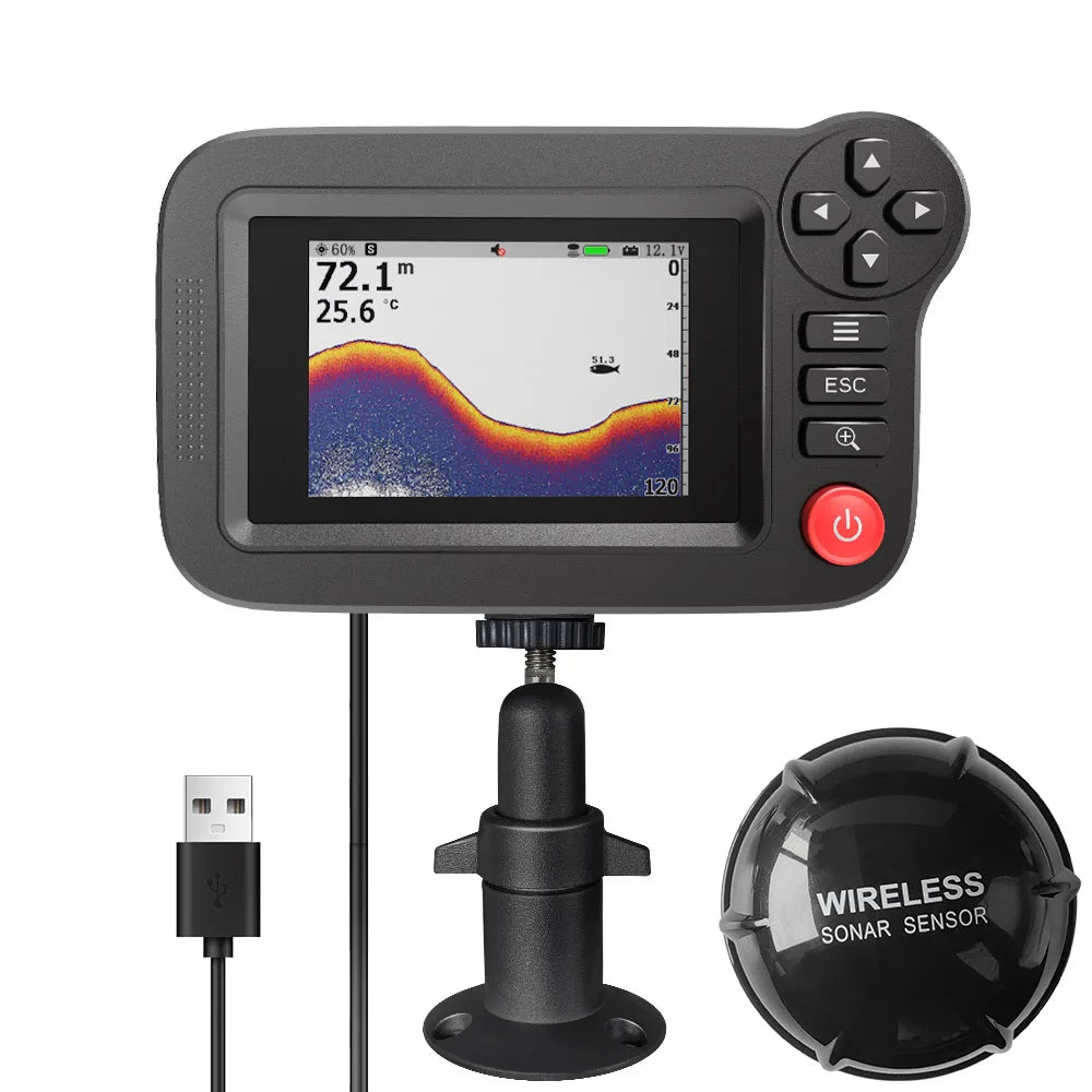 Smart Fish Finder - Sondeur portable et sondeur de profondeur pour la pêche – DETECTEURS DES POISSONS – Oceanis Gear