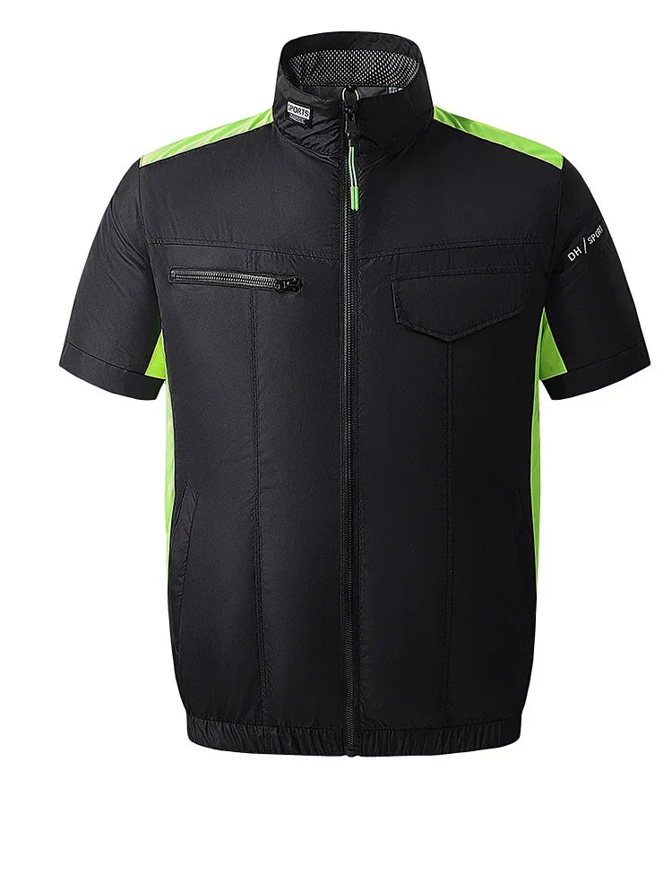 Gilet Refroidissement USB Été - 2 Ventilateurs Climatisé – VESTE DE PECHE – Oceanis Gear
