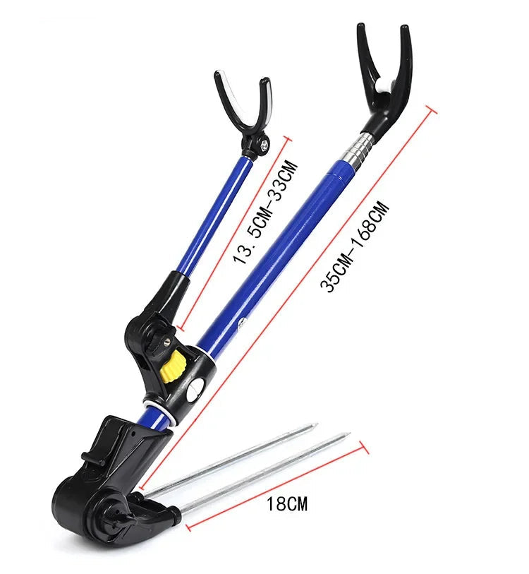 Support Canne Pêche Télescopique - Porte-Canne Robuste 2.4m – Accessoires de pêche – Oceanis Gear