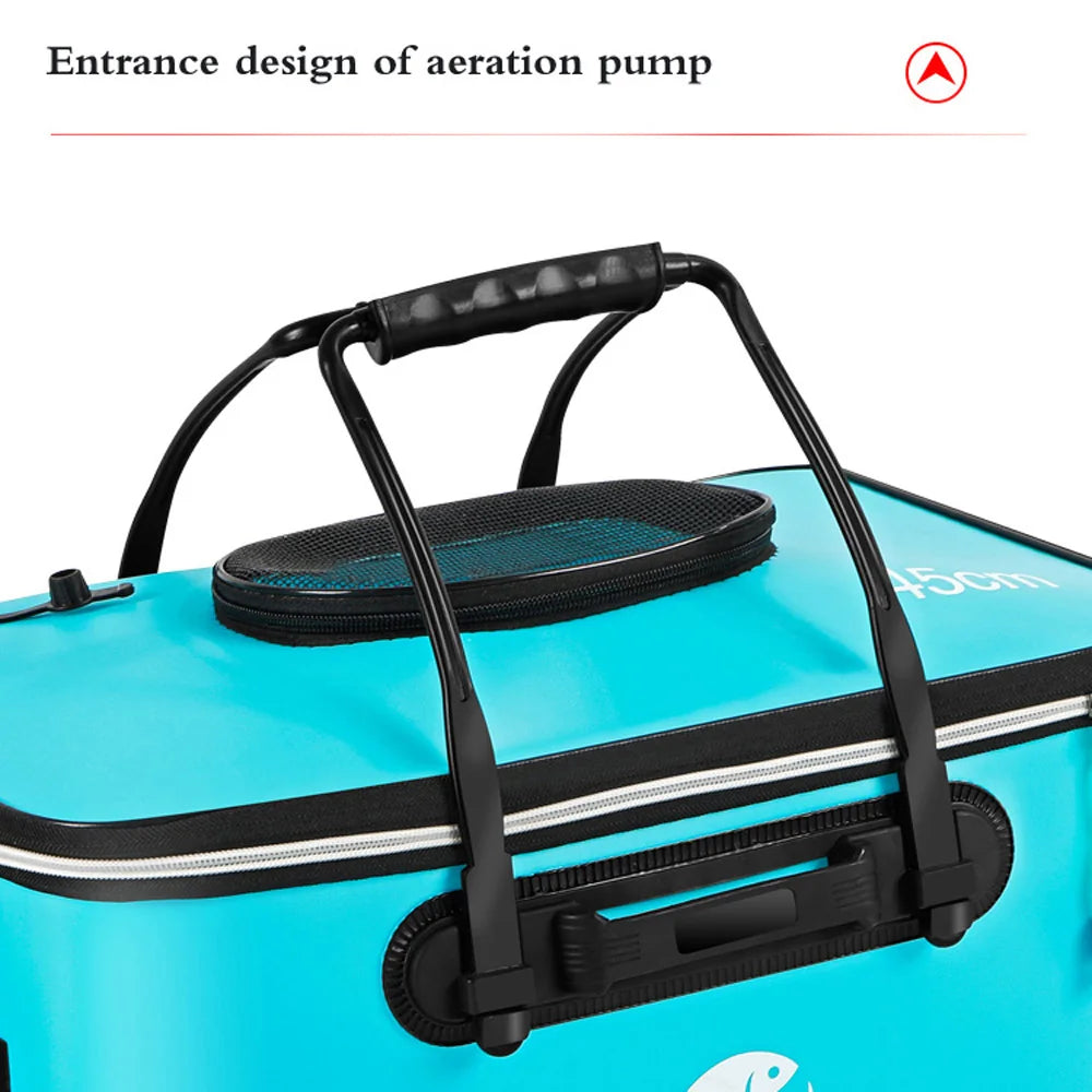 Seau Pêche Pliable EVA - Portable avec Poignée Ergonomique – SACS DE PECHE – Oceanis Gear
