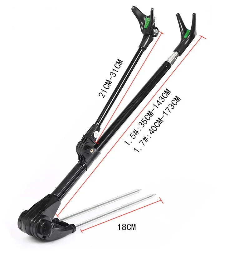 Support Canne Pêche Télescopique - Porte-Canne Robuste 2.4m – Accessoires de pêche – Oceanis Gear