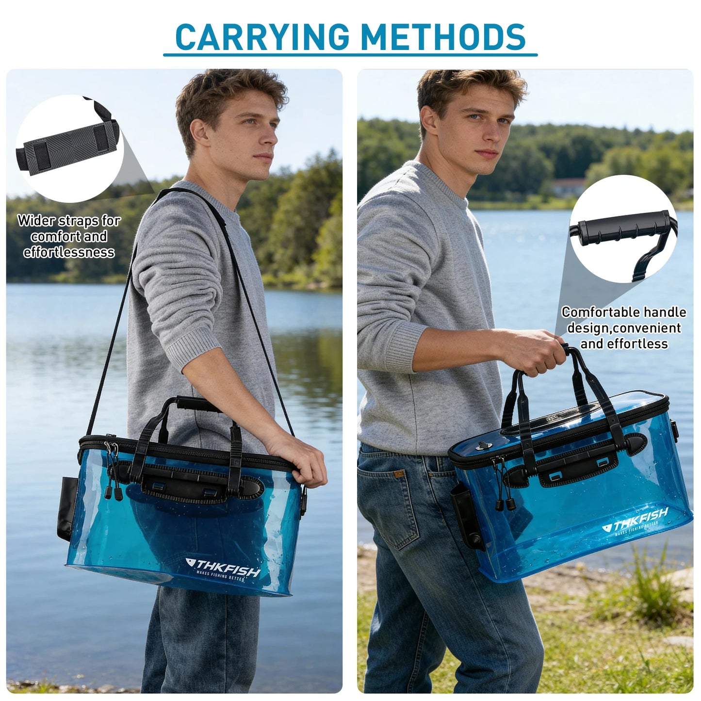 Seau Pêche Pliable 6 Gallons – Accessoires de pêche – Oceanis Gear