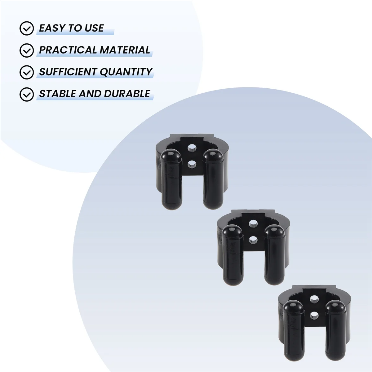 Clips Rangement Cannes à Pêche - Lot 10 Pièces ABS Noir – OUTILS DE PECHE – Oceanis Gear