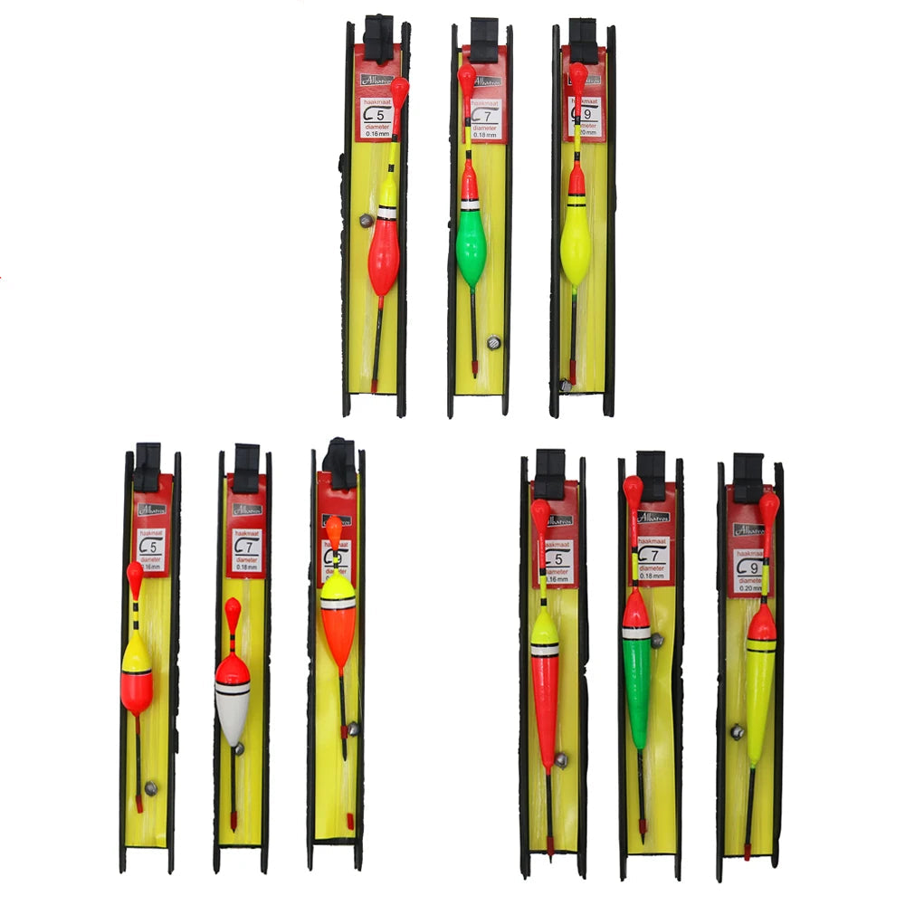 Groupe de flotteurs pour pêche à la carpe. – Flotteurs de pêche – Oceanis Gear