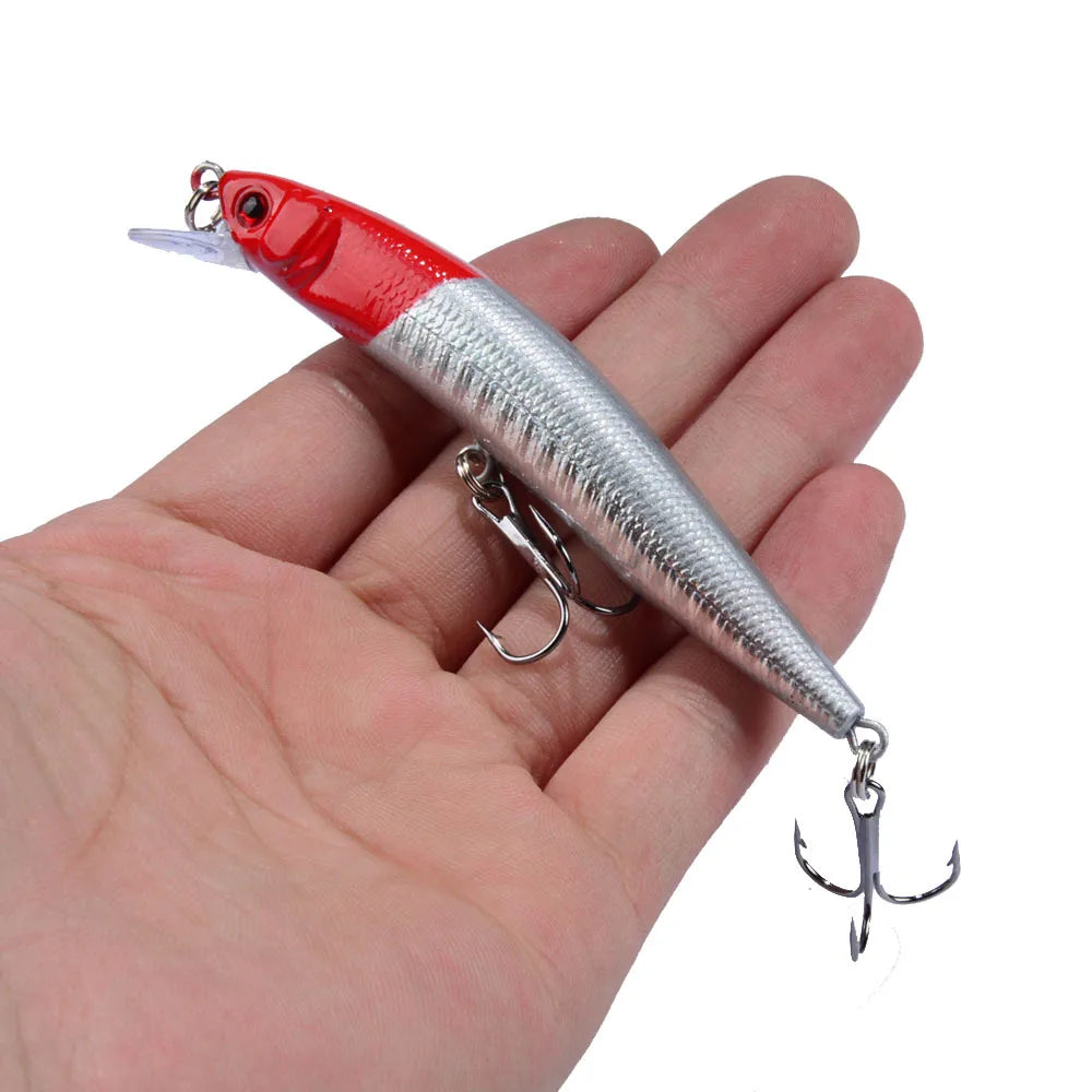 Leurre Minnow Flottant 95mm 8g - Poisson Nageur Dur Carnassier – Leurres de pêche – Oceanis Gear