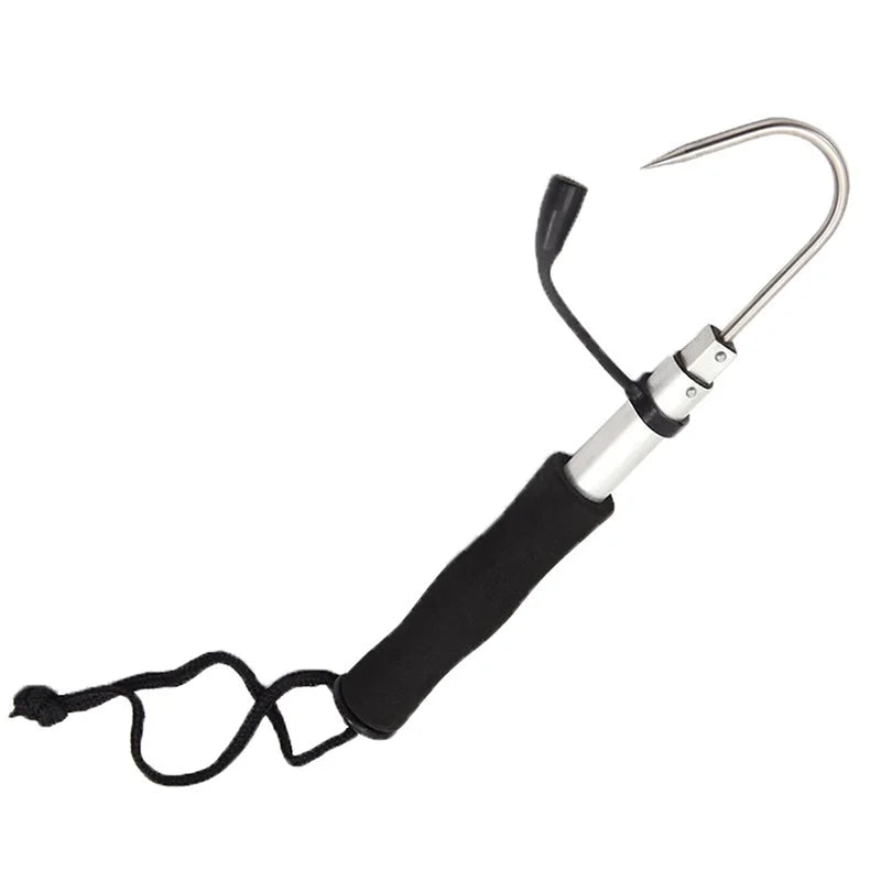 Gaffe télescopique rétractable en acier inoxydable. – OUTILS DE PECHE – Oceanis Gear